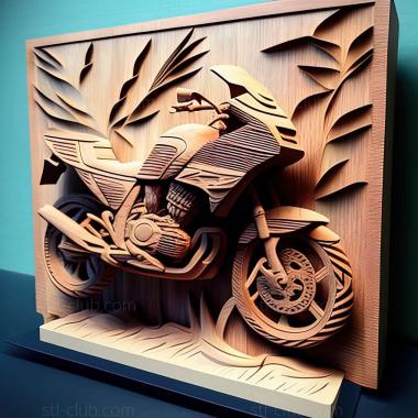 3D мадэль Honda XL1000VA Varadero (STL)